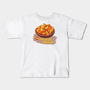 Patatas bravas | Traditional Spanish cuisine Kids T-Shirt